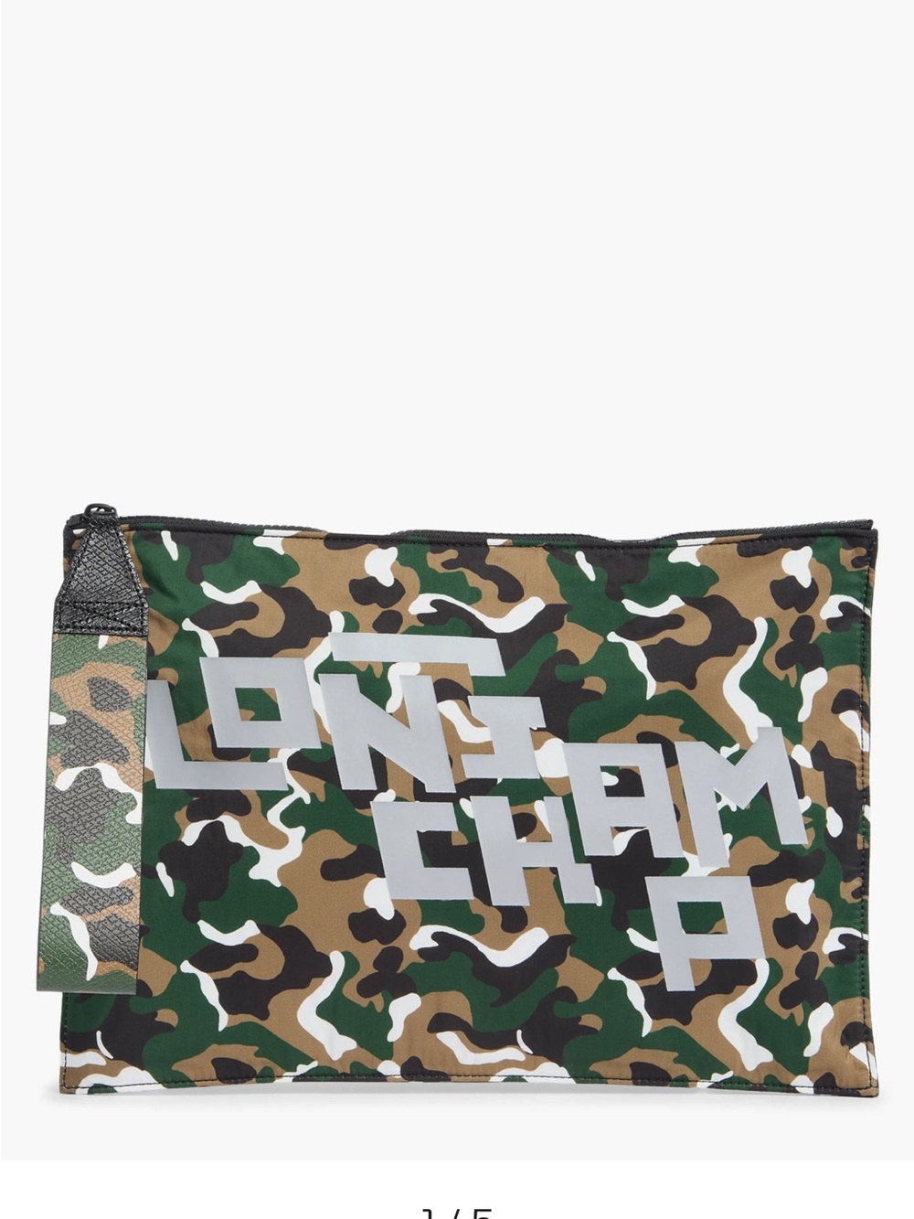 Longchamp Camo Wristlet